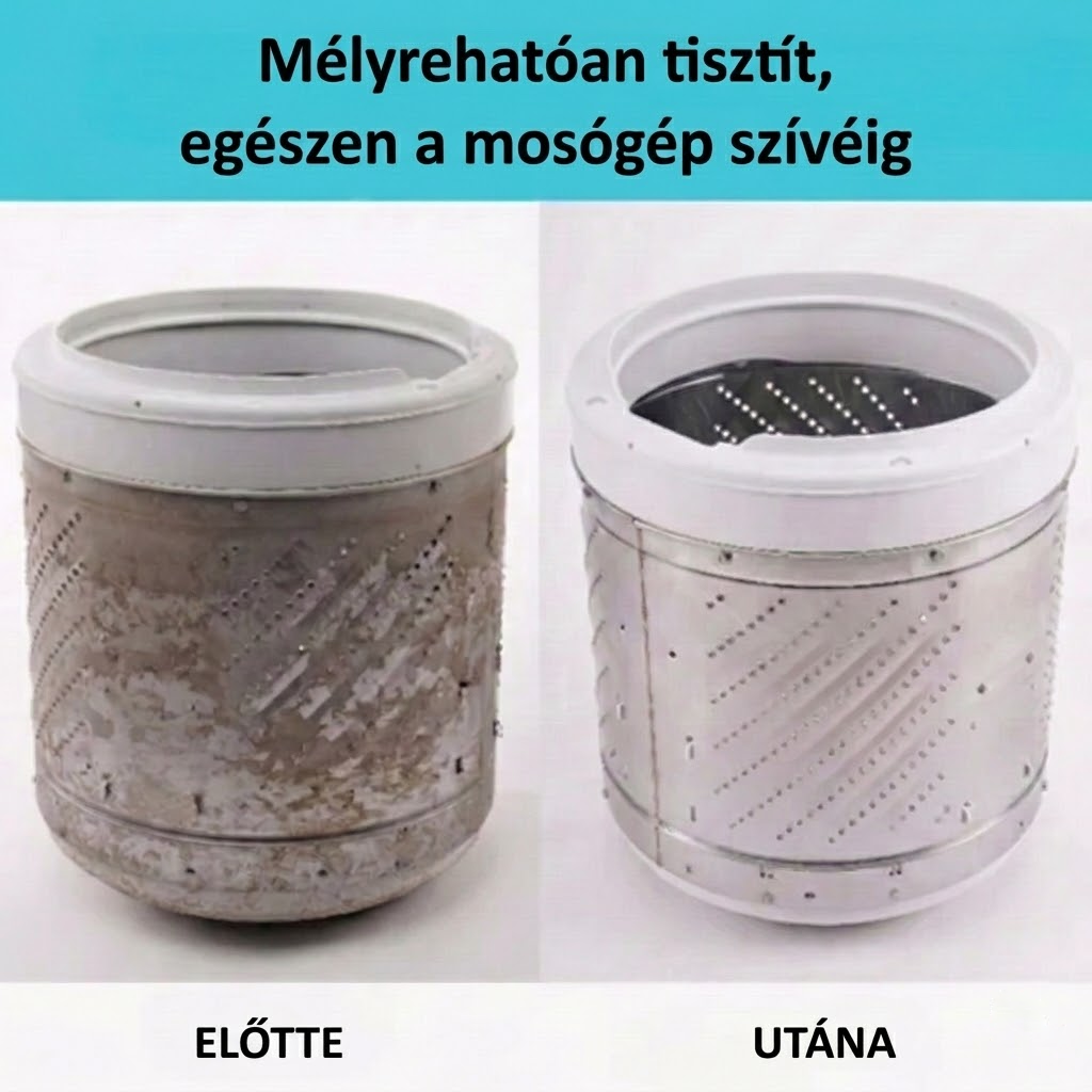 Mosógép professzionális tisztítója – aktív enzimek