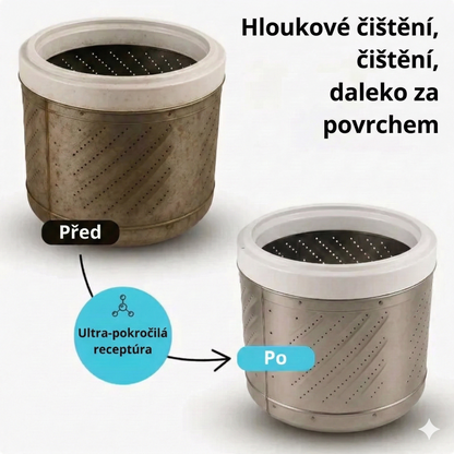 Mosógép professzionális tisztítója – aktív enzimek