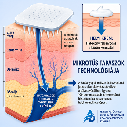 Breakix® VeinTarget mikrotűs tapaszok